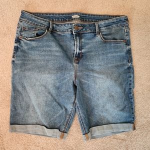 Old Navy jean Bermuda shorts
